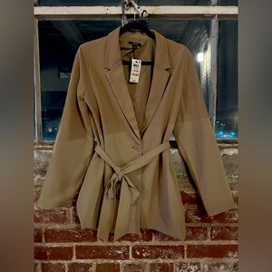 Women’s tie blazer